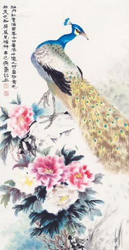 吴寿谷 孔雀