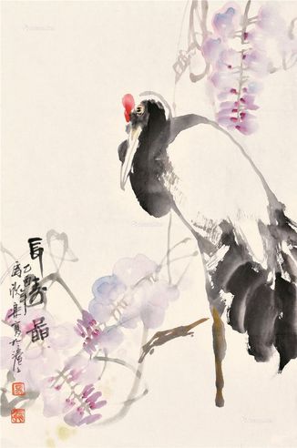 马欣乐 长寿图