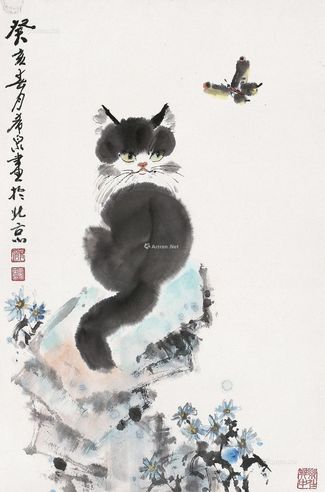 庞希泉 耄耋图