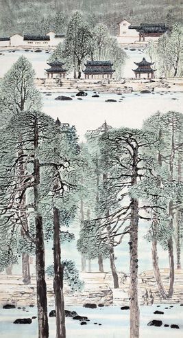 王朝瑞 避暑山庄之水心榭