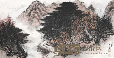 苏喜祥 山水 68×137cm