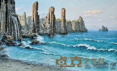 禹哲敏 海 99×161cm