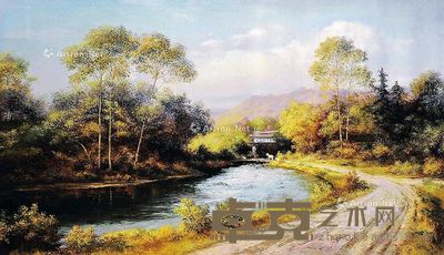 成镇 回家的路 96×166cm