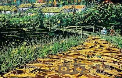 张道成 回家 71×114cm