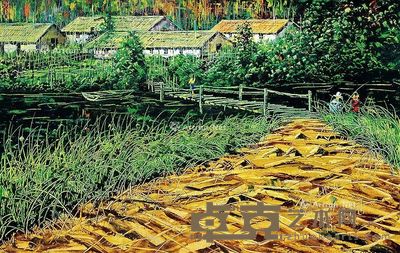 张道成 回家 72×113cm
