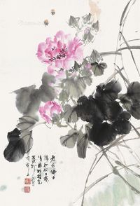 陆抑非 芙蓉蜜蜂