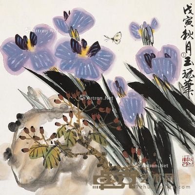 王玉珏 花香 68×67.5cm