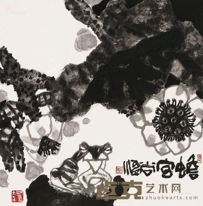尚涛 蟾宫 68×68cm