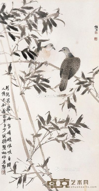 许晓彬 别院花飞两乍晴 90×47cm