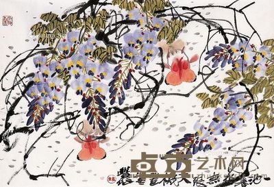 林丰俗 一池春水无限天机 46×69cm