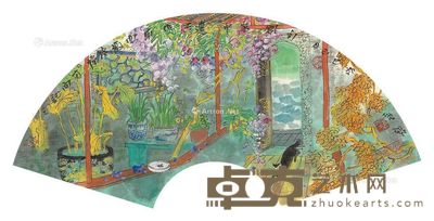 方向 欲雨 21×58cm