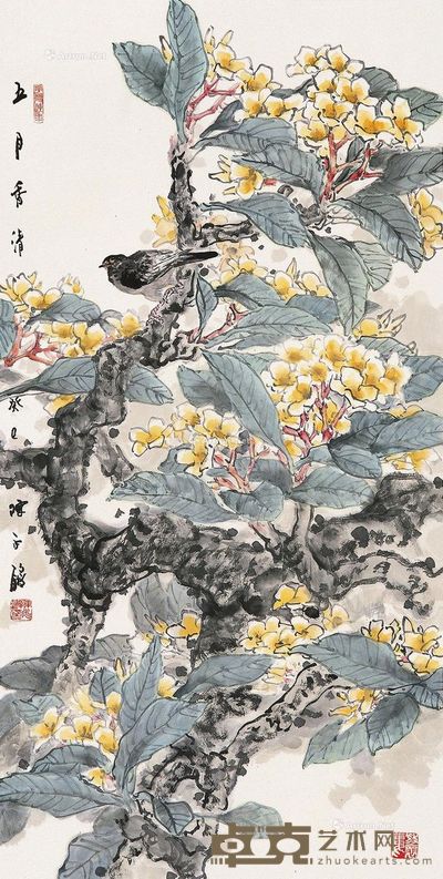 陈永锵 五月香清 137×69cm
