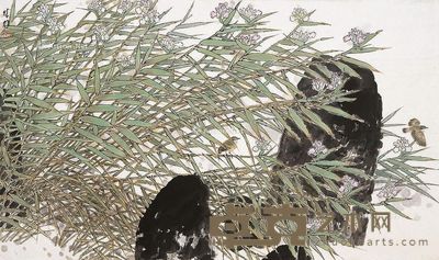 方楚雄 清溪 69×117cm