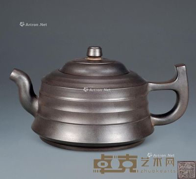 沈兴泉 线韵壶 长20cm
