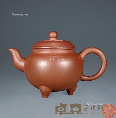 沈兴泉 大彬如意壶 长16cm