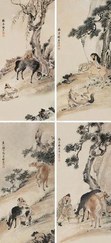 林嘉 八骏图