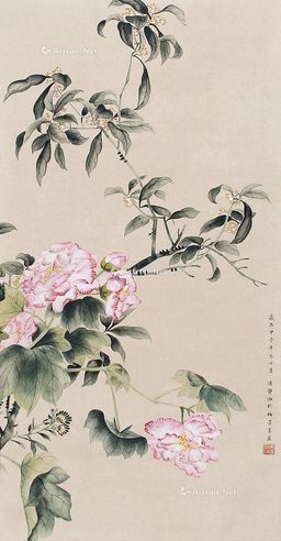 潘静淑 花卉