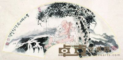 吴元奎 云水禅心图 21.5×60cm
