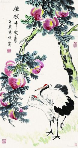 袁晓园 桃献千家寿