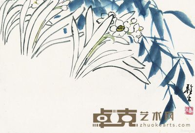 吴?木 兰花 23×35cm