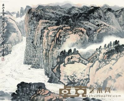 徐建明 巫山苍浑 48×60cm