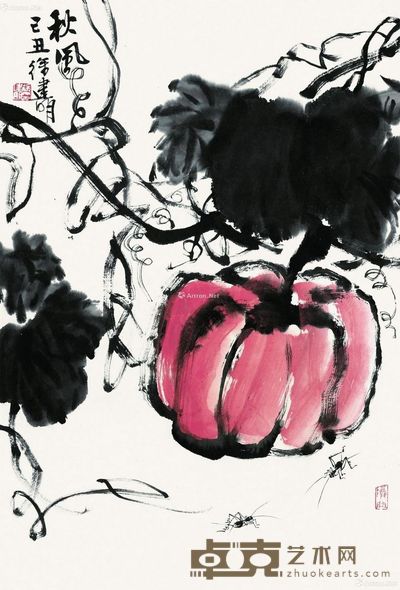 徐建明 秋风 69×46cm