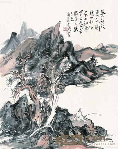 范扬 春山如笑 70×56cm