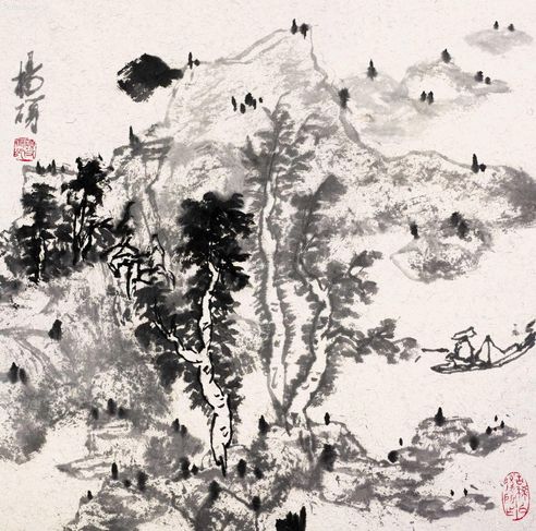 杨硕 山水