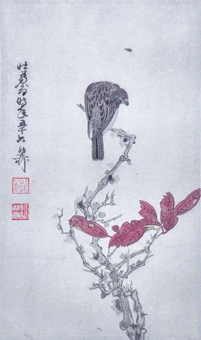 谢稚柳 花鸟小品