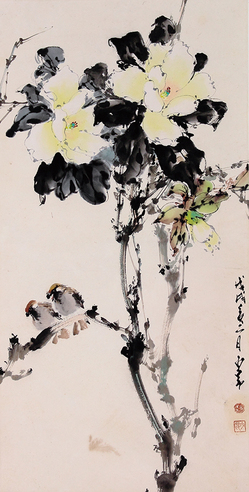 赵少昂  花鸟