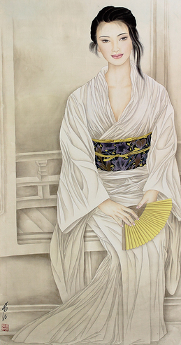 冯长江  少女
