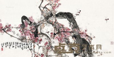 江文湛 焉然绝世 69.5×136.5cm