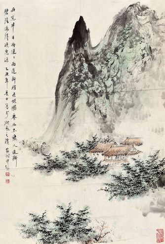 裴家同          山水