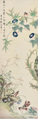 缪嘉惠 花鸟