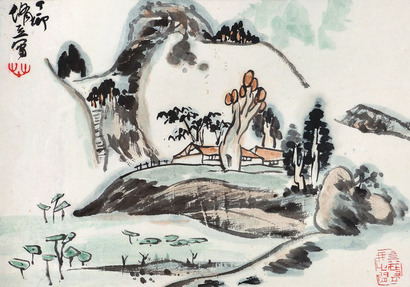 朱修立 山水