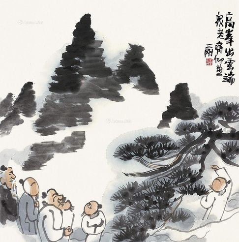 刘二刚 高峰出云端
