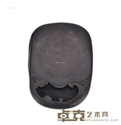 老坑石云龙纹砚 →19cm