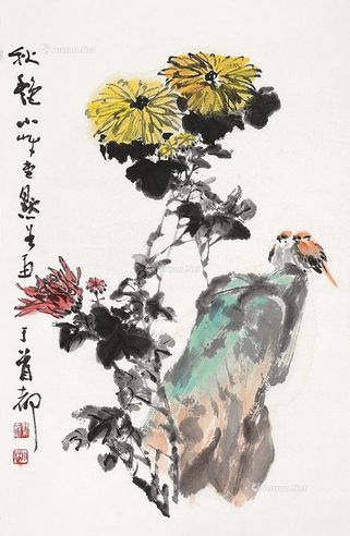 金默如 花鸟