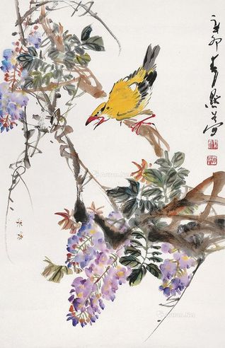 金默如 花鸟