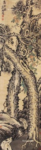 李鱓 嵩龄图