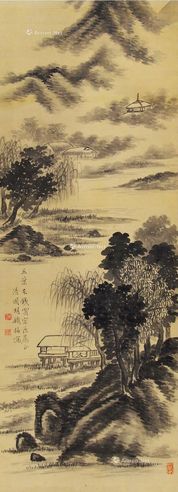 胡铁梅 山水