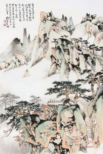 朱修立 黄山