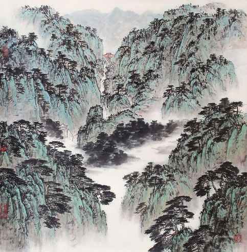 孙世昌 山水