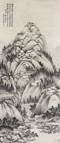 吴历 山水