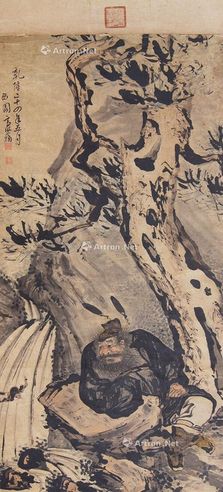 高凤翰 指画钟馗