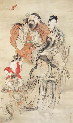 张翀 福禄寿
