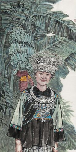 张龙 芭蕉花