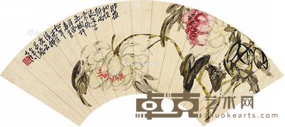吴昌硕 (传) 娇艳欲滴 17×51cm