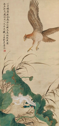 吴寿谷 花鸟