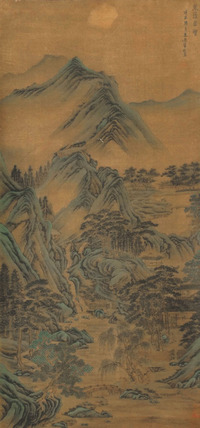 董邦达 山水